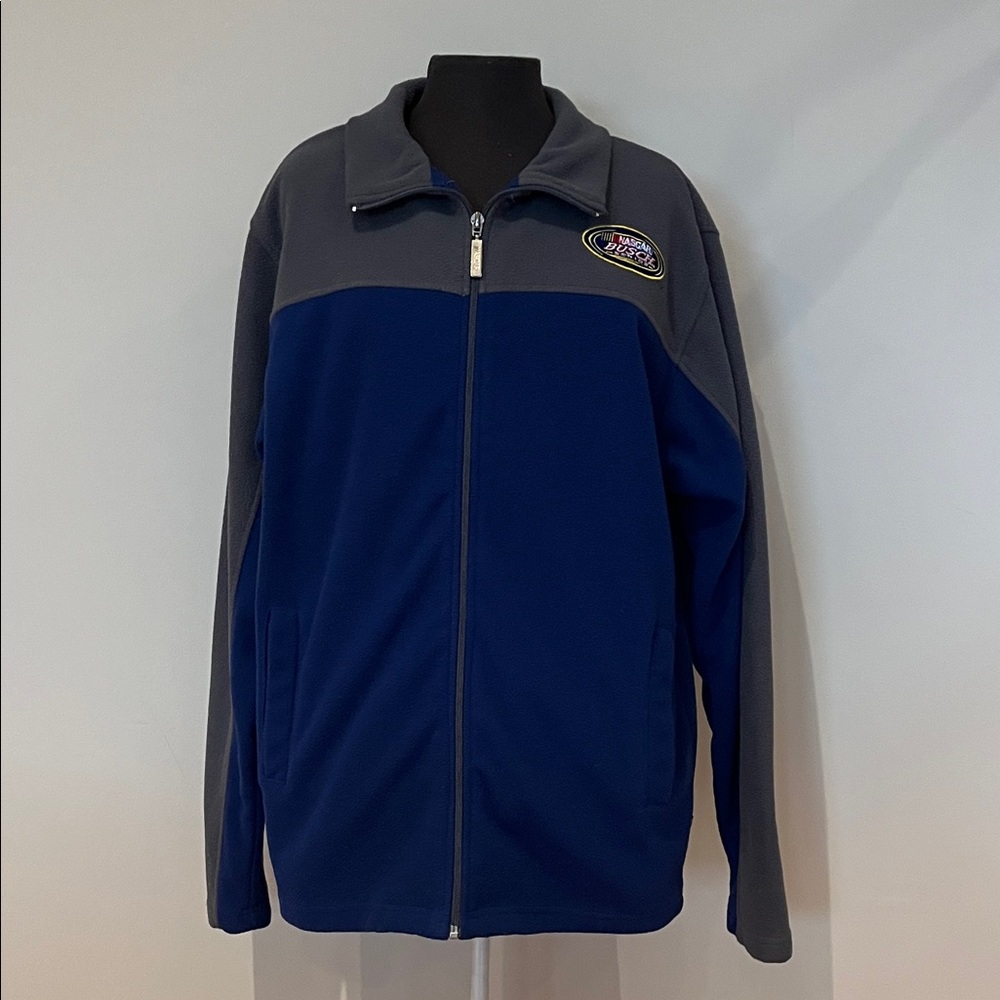 VTG NASCAR Busch series fleece zip up